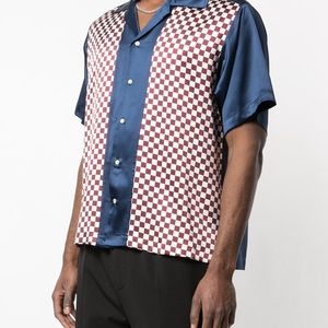 $1160 Enfants Riches Déprimés checkered silk shirt